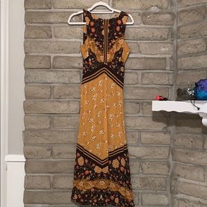 free people maxi bohemian dress